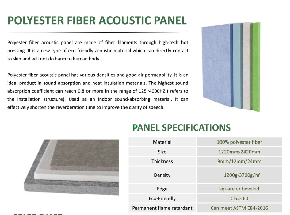 polyester fiber acoustic panel 2